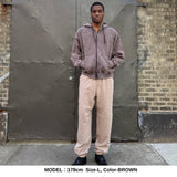 FROST TONE FULL ZIP HOODIE SWEAT / 裏パイル FRENCH TERRY 11.0oz