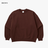 WRAP UP ショート丈 SHORT CREW SWEAT / USAコットン裏起毛 Brushing fabric 13.5oz