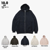 COZY FLOW FULL ZIP HOODIE SWEAT/ORGANIC COTTON 裏パイル FRENCH TERRY 10.0oz