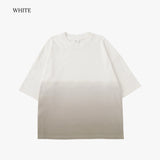 BLOW THROUGH ミディアム丈 MIDIUM SS TEE, GRADATION DYED 9.4OZ