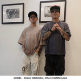 BLOW THROUGH ミディアム丈 MIDIUM SS TEE, GRADATION DYED 9.4OZ