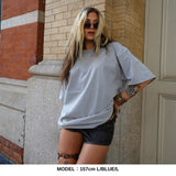 BLOW THROUGH SS TEE/POWDER-WASHED 9.4OZ