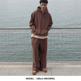 WRAP UP HOODIE SWEAT / 裏起毛 Brushing fabric 10.0oz