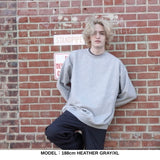 WRAP UP CREW SWEAT / 裏起毛 Brushing fabric 10.0oz