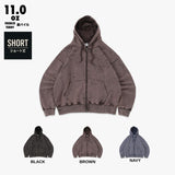 FROST TONE FULL ZIP HOODIE SWEAT / 裏パイル FRENCH TERRY 11.0oz