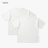 2 pcs PACK TEE /BLOW THROUGH ショート丈 SHORT SS TEE 6.2oz