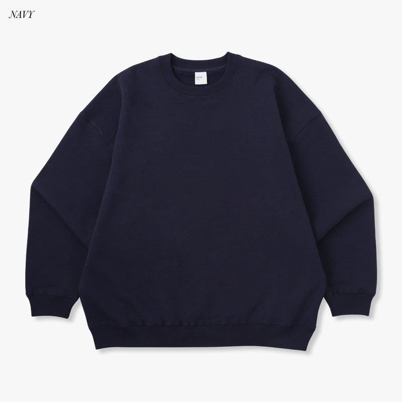 WRAP UP CREW SWEAT / USAコットン裏起毛 Brushing fabric 13.5oz ※予約販売　PRE-ORDER※