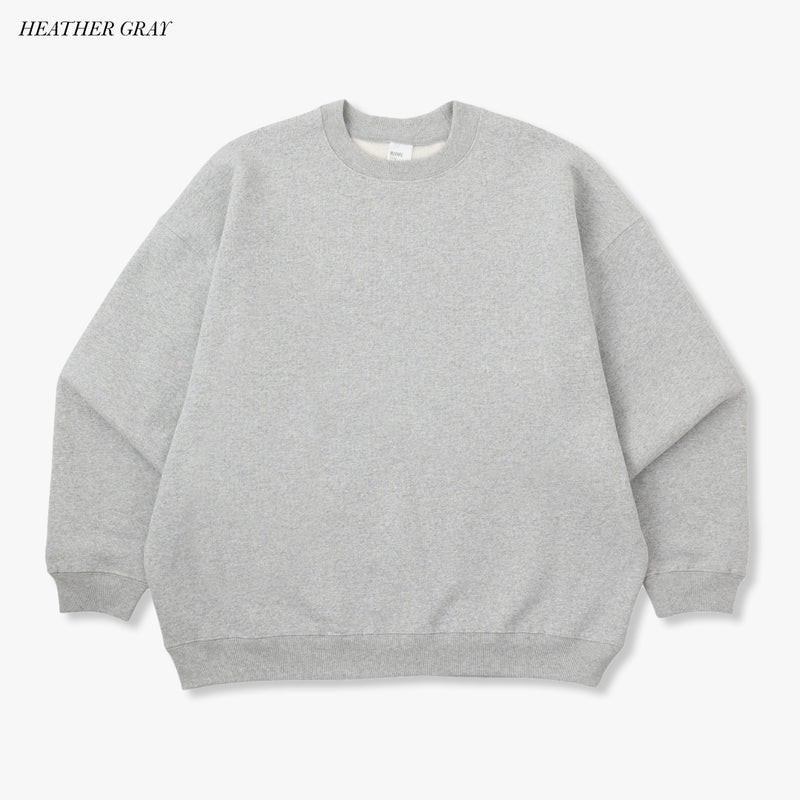 WRAP UP CREW SWEAT / USAコットン裏起毛 Brushing fabric 13.5oz ※予約販売　PRE-ORDER※