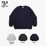 WRAP UP CREW SWEAT / USAコットン裏起毛 Brushing fabric 13.5oz ※予約販売　PRE-ORDER※