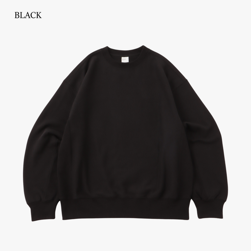 RIBBED EDGE CREW SWEAT / 裏パイル FRENCH TERRY 13.0oz