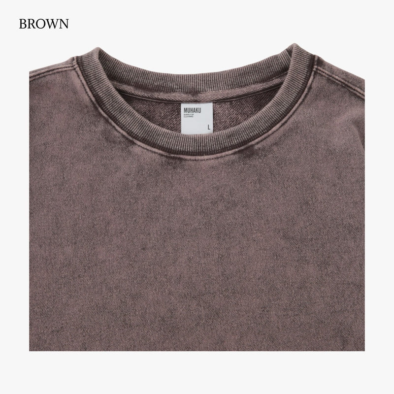 FROST TONE CREW SWEAT / 裏パイル FRENCH TERRY 11.0oz