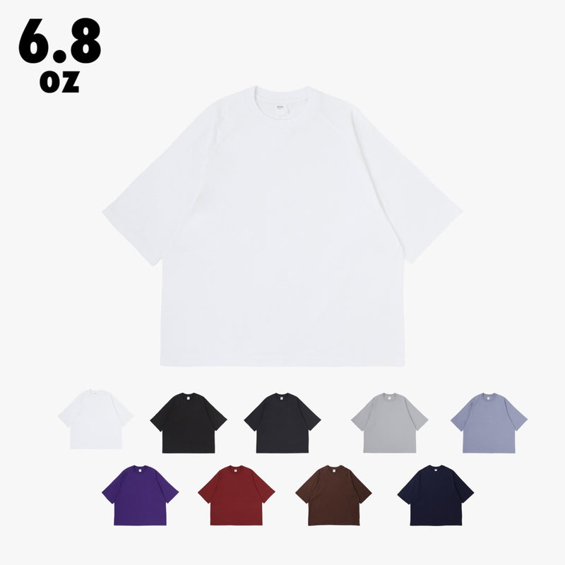 BLOW THROUGH SS TEE / Raglan sleeve 6.8oz