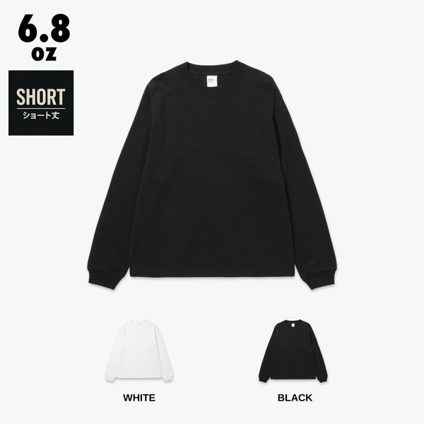 FEELING EASY ショート丈 SHORT LS TEE 6.8oz
