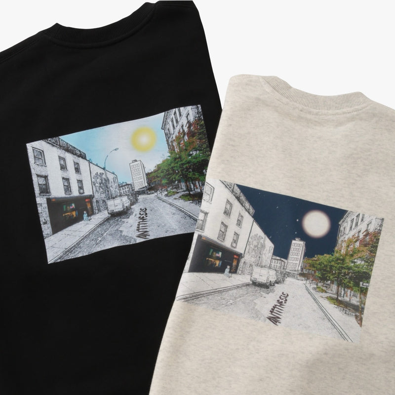 MUHAKU x Antithesis COLLAB CREW SWAET/裏起毛 Brushing fabric 10.0oz