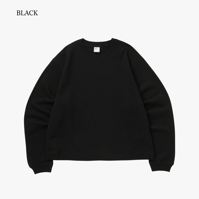 COMPACT FIT SHORT ショート丈 CREW SWEAT/裏パイル FRENCH TERRY 13.0oz