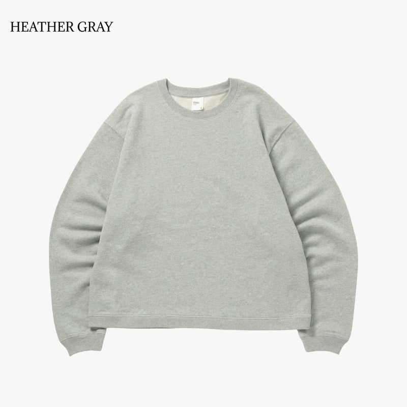 COMPACT FIT SHORT ショート丈 CREW SWEAT/裏パイル FRENCH TERRY 13.0oz