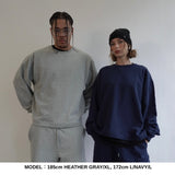 COMPACT FIT SHORT ショート丈 CREW SWEAT/裏パイル FRENCH TERRY 13.0oz