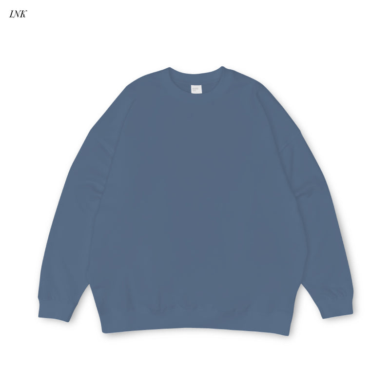 WRAP UP CREW SWEAT / 裏起毛 Brushing fabric 10.0oz ※予約販売 PRE-ORDER※